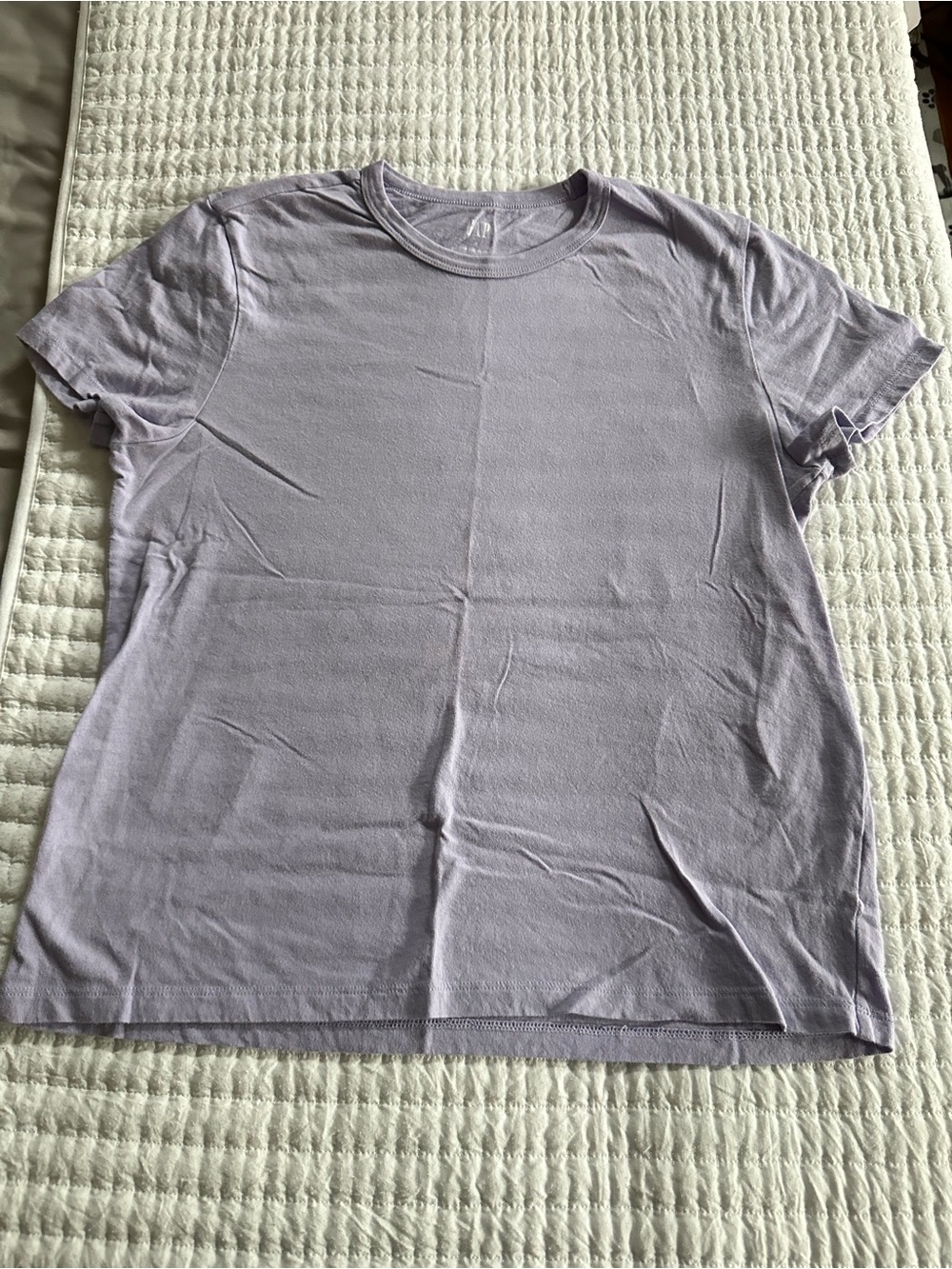 GAP Lavender Short Sleeve Crewneck Tee